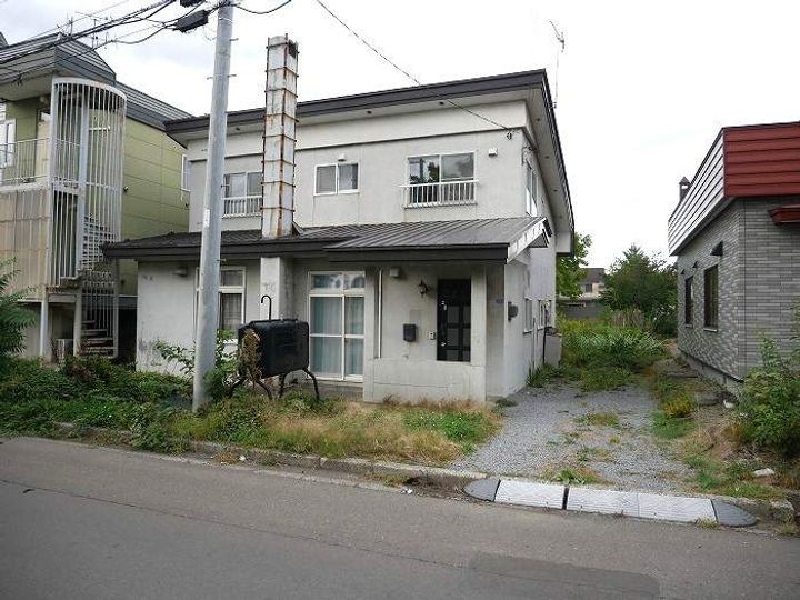 北海道美唄市西二条北1丁目(一戸建)の賃貸物件の外観