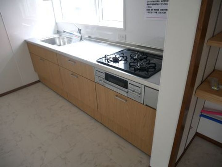 北海道岩見沢市日の出北3丁目(一戸建)の賃貸物件のキッチン
