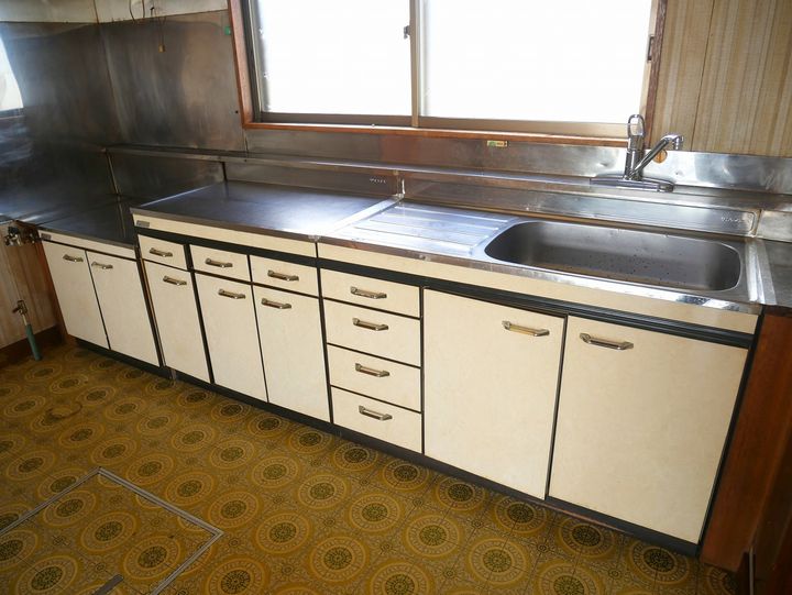 北海道岩見沢市八条西21丁目(一戸建)の賃貸物件のキッチン