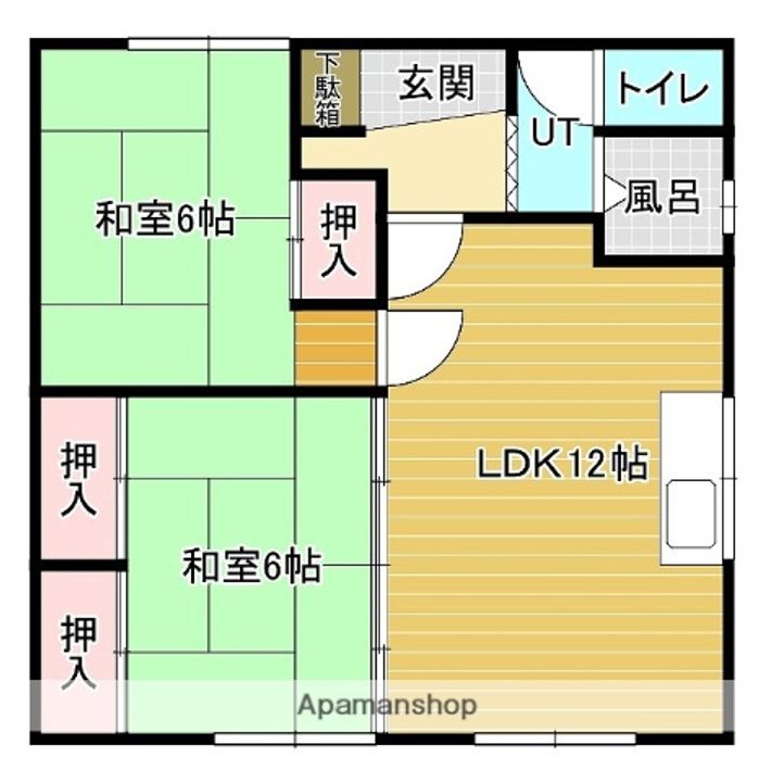 シャレードくみの間取り
