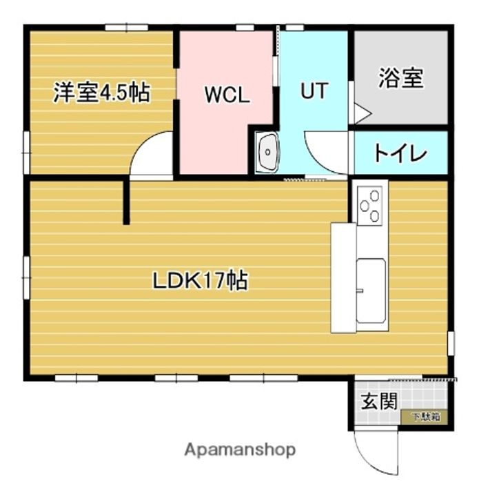 北海道岩見沢市六条東13丁目(一戸建)の賃貸物件の間取り