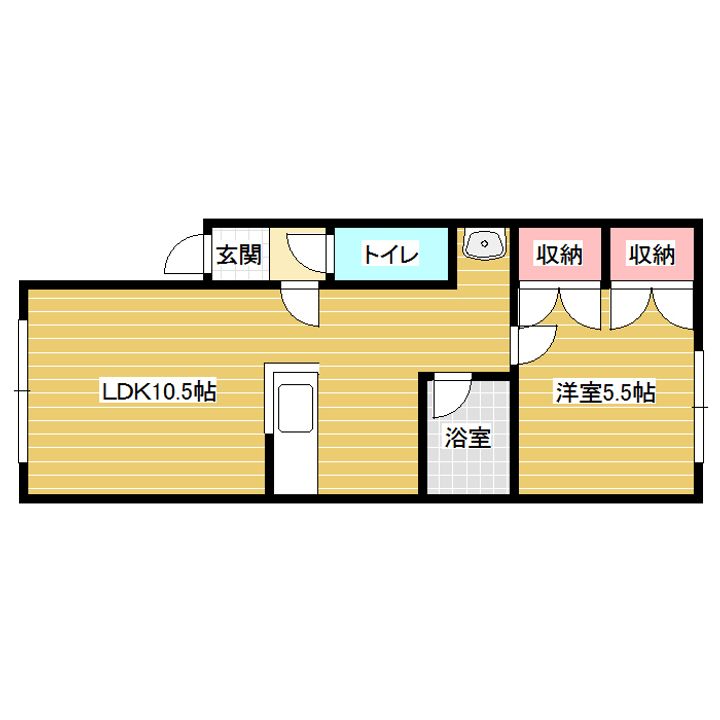 ソシアルの間取り