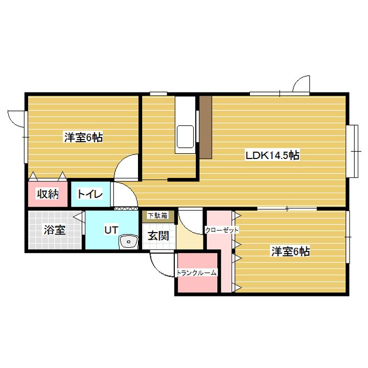 凛誠館の間取り