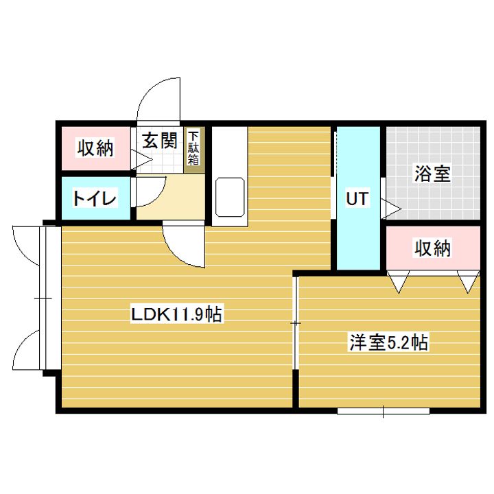 ベルヴィルの間取り