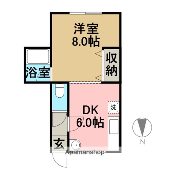 ユートピア21107の間取り