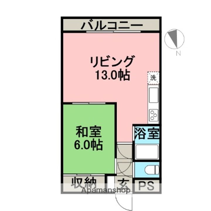 TSUMOTOクリーンハイツの間取り