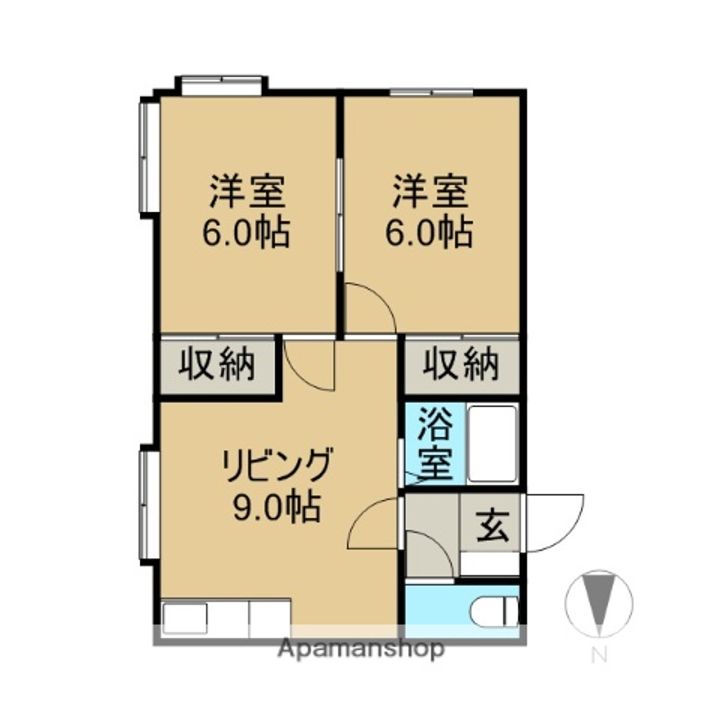 シルキーの間取り