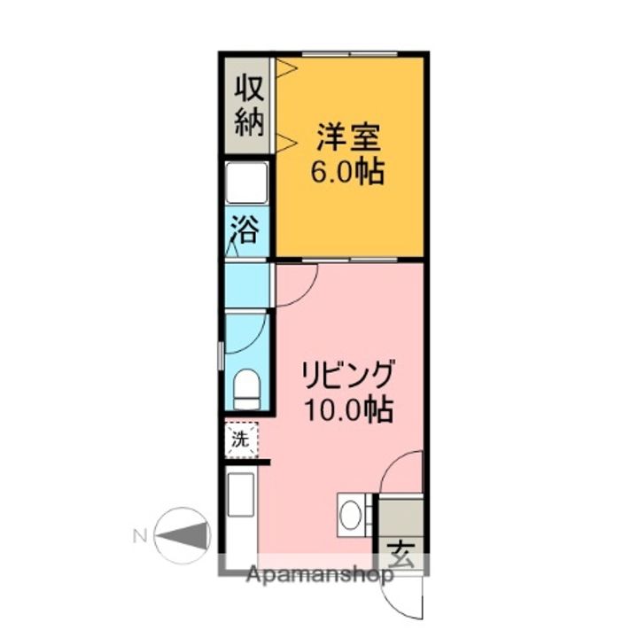 フィール幸町1の間取り