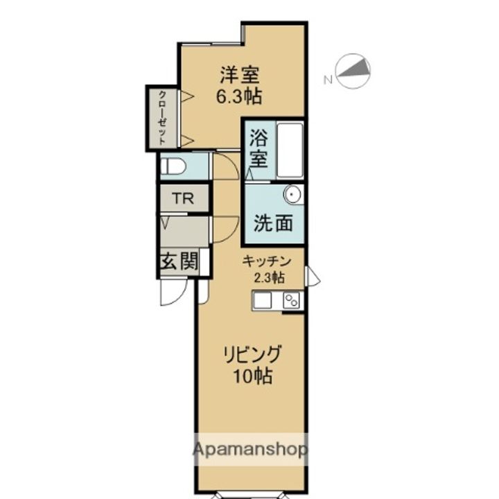 セドナA105の間取り