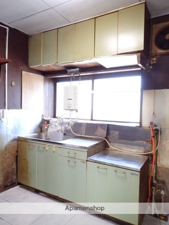 北海道空知郡奈井江町字奈江原野(一戸建)の賃貸物件のキッチン