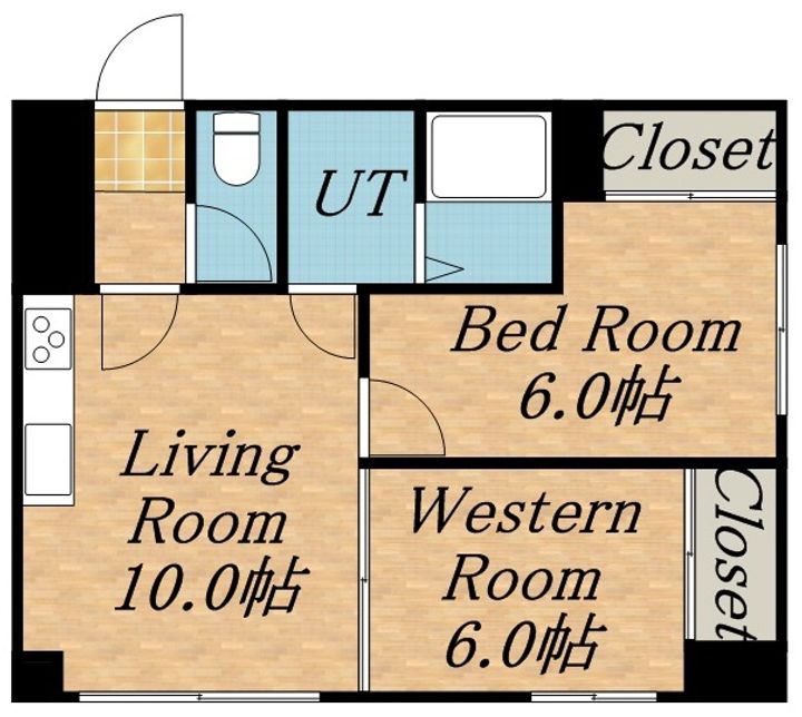 ルピナス7・8の間取り