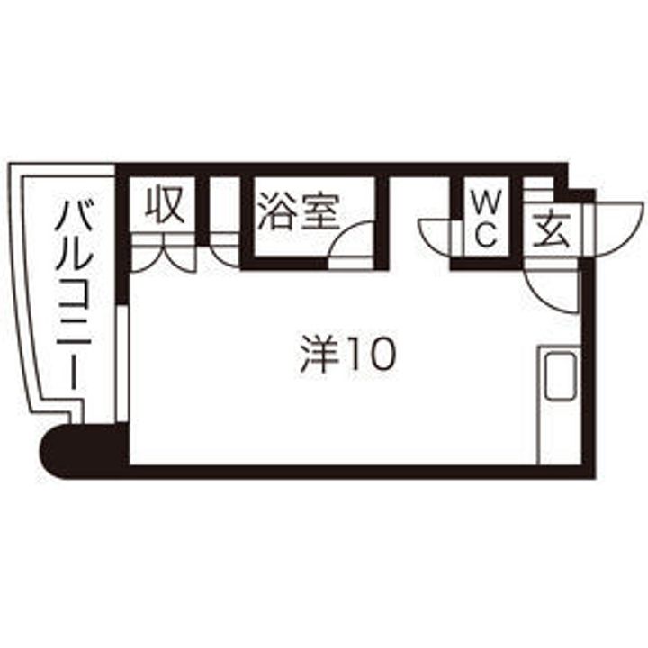 ローヤルハイツ8.8803の間取り