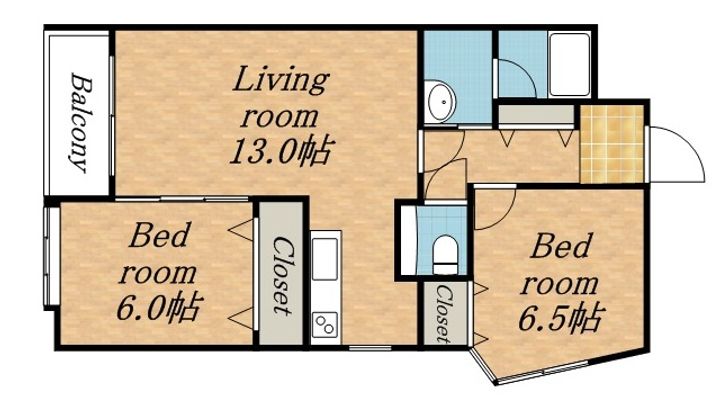 ノヴァ大通の間取り