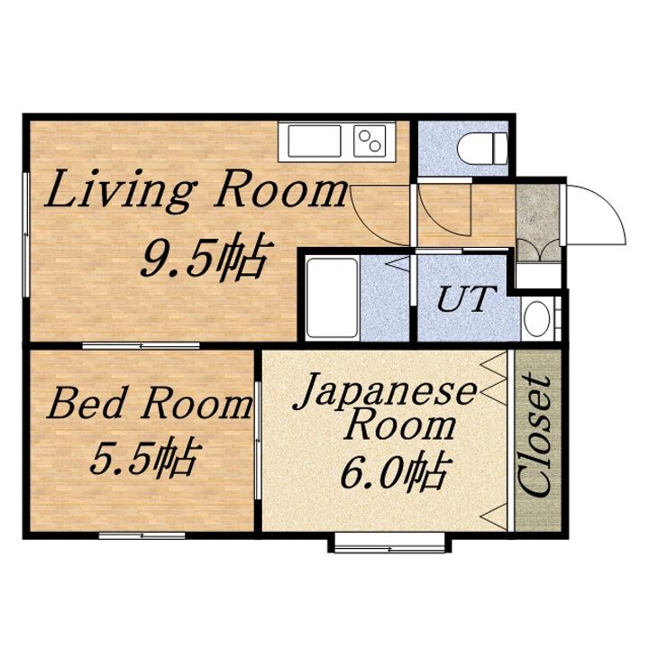 エルドラード琴似403の間取り