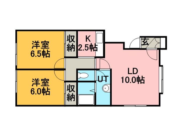 ハイツオフの間取り