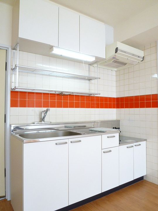 上野マンションの玄関