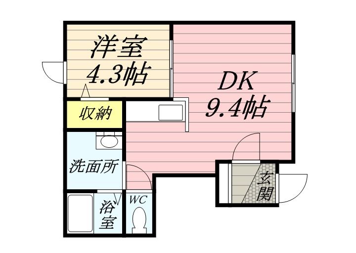 ラピスⅡの間取り
