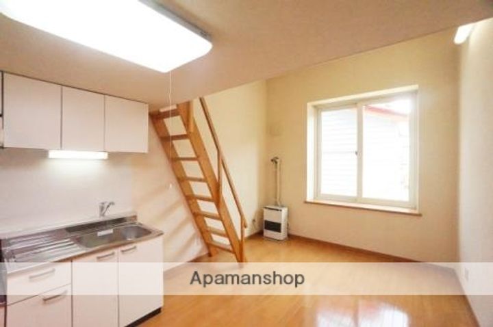 北海道札幌市手稲区前田八条13丁目の賃貸アパートの居間