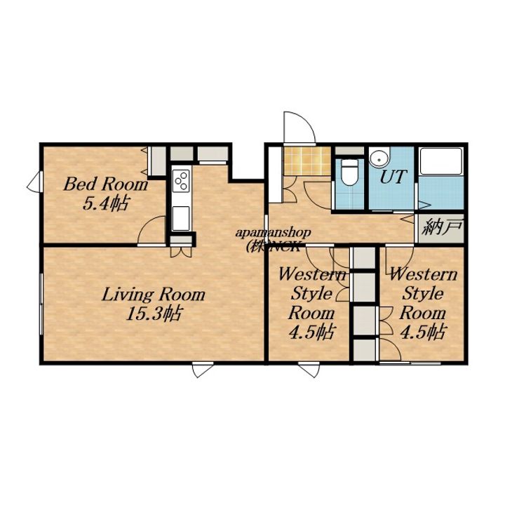 ビラ・ソラシアの間取り