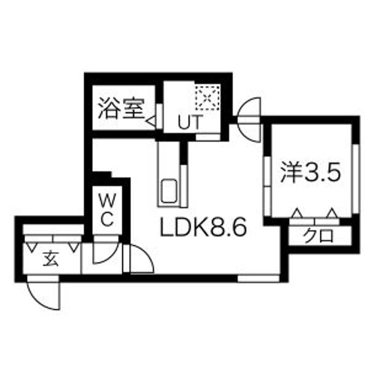 ラ・シュエットΑⅣ(ラ・シュエット アルファフォー)の間取り