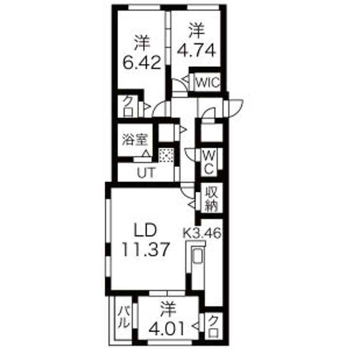 TRUTH HOME手稲本町(トゥルースホーム手稲本町)の間取り