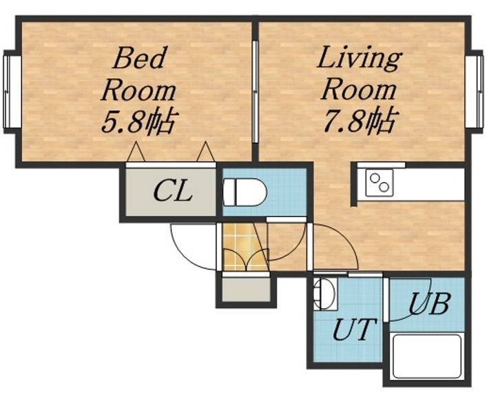 COLLINS・42205の間取り