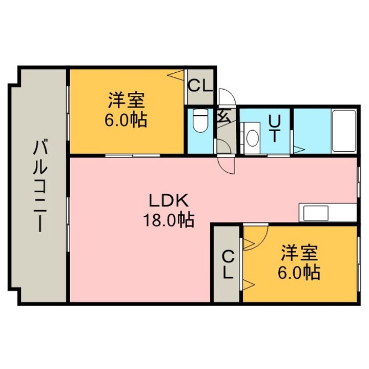 パークハイツGの間取り