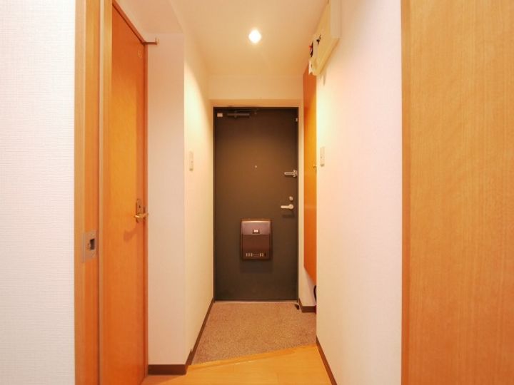 パークハイツGの玄関