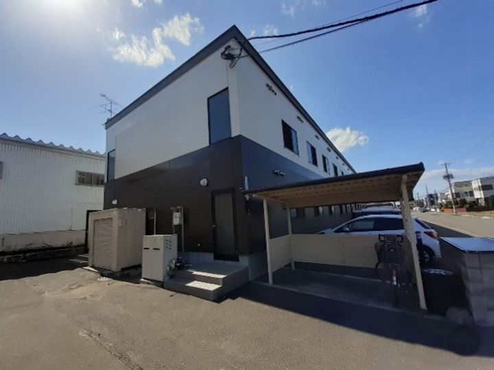 レオパレスメゾンド伏古210の外観