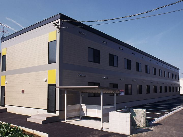 レオパレスメゾンド伏古210の外観