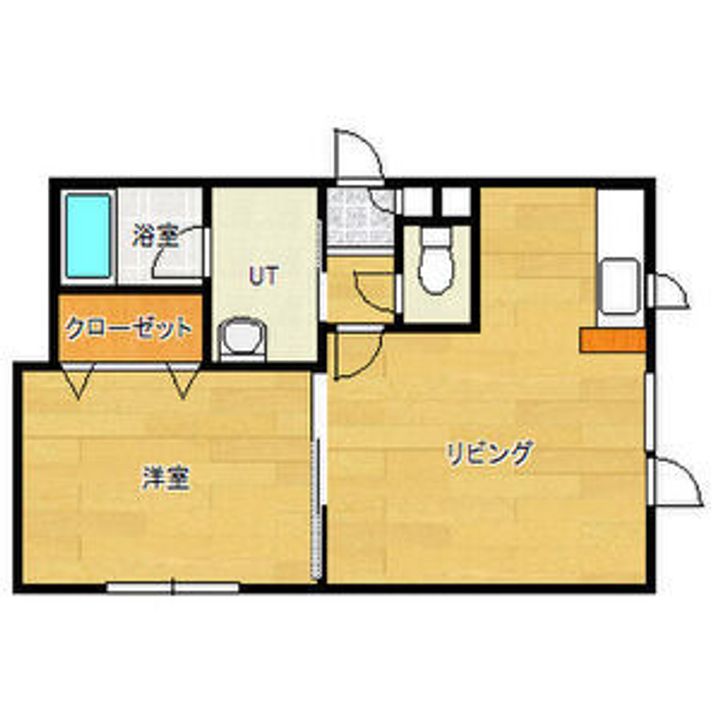 パラシェンプレ101の間取り