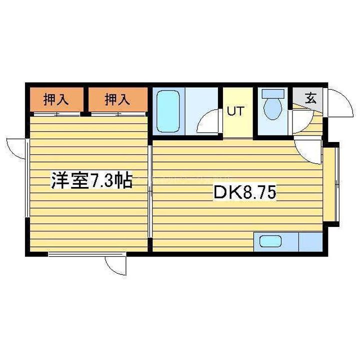 ノース17305の間取り