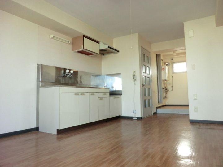 セントラルマンションの居間