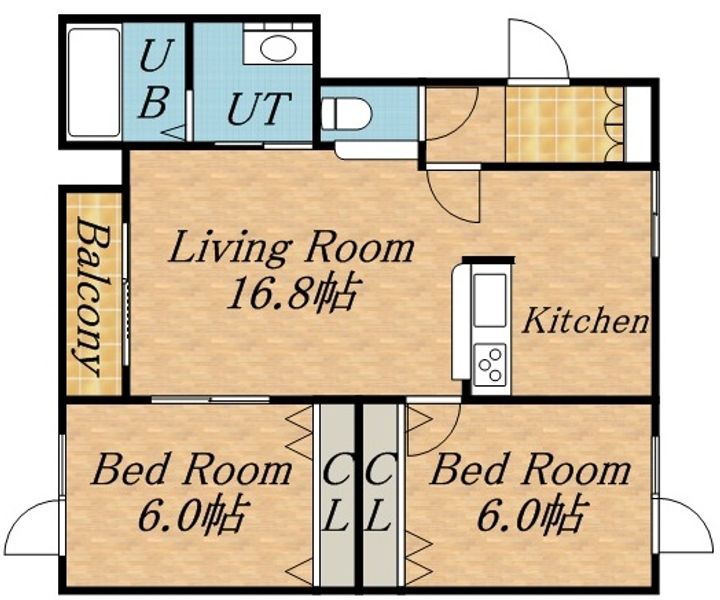 チェルト106の間取り
