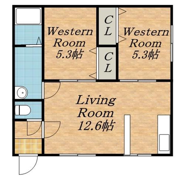 ビラ・レジリア美香保の間取り
