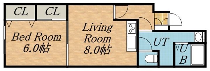 リベル元町の間取り