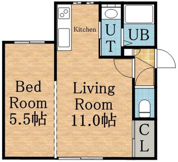 アーバンテラスN37302の間取り