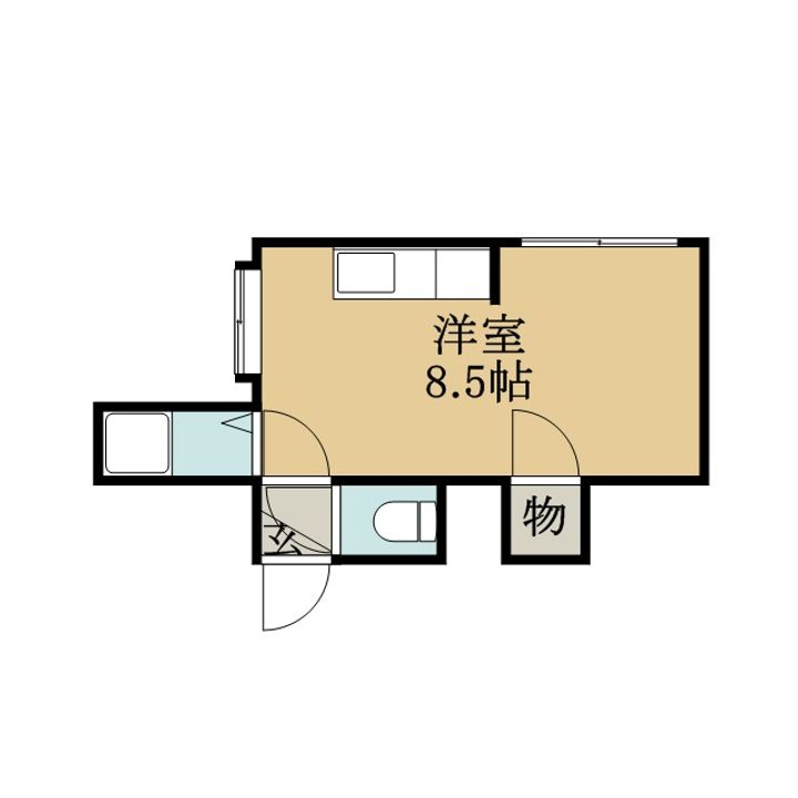 オプス・パークサイド101の間取り