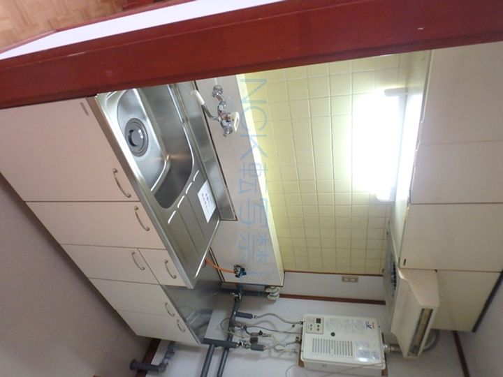 第5竹道ハイツ12のキッチン