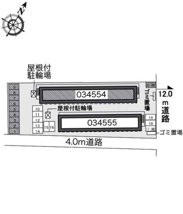 レオパレスロワジール西野Aの内装