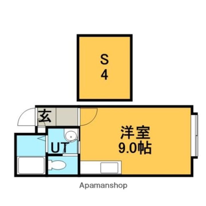 マイハウス前田Ⅱ107の間取り