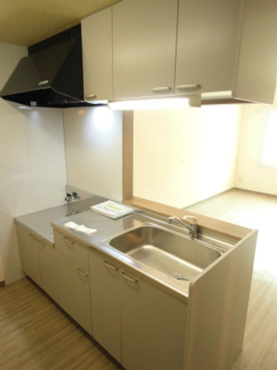 北海道札幌市西区宮の沢二条1丁目の賃貸マンションのキッチン