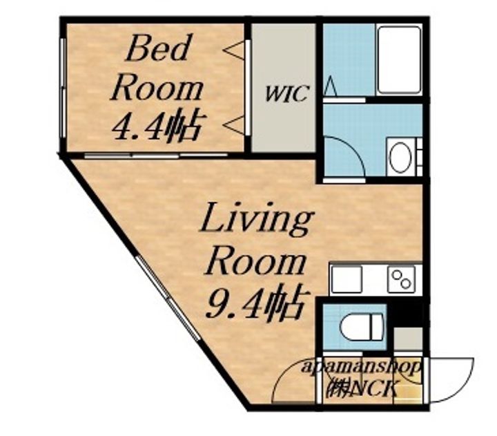 CLUB PREMIER発寒の間取り