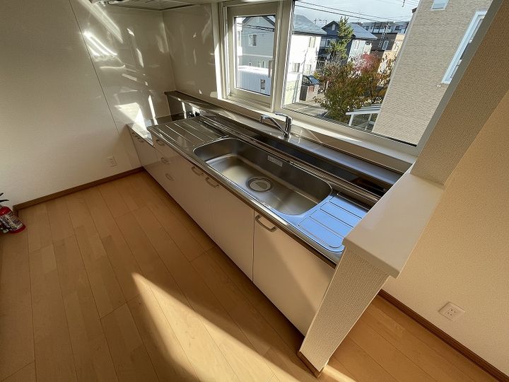 北海道札幌市手稲区前田八条15丁目(一戸建)の賃貸物件のキッチン