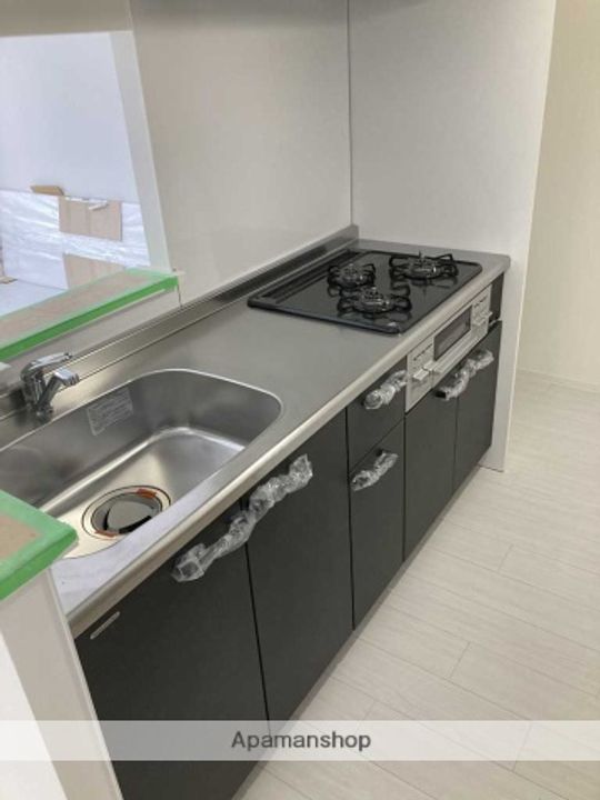 北海道札幌市手稲区曙十一条2丁目の賃貸マンションのキッチン