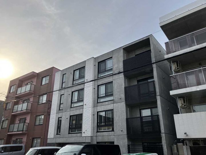 ボヌール手稲本町の外観