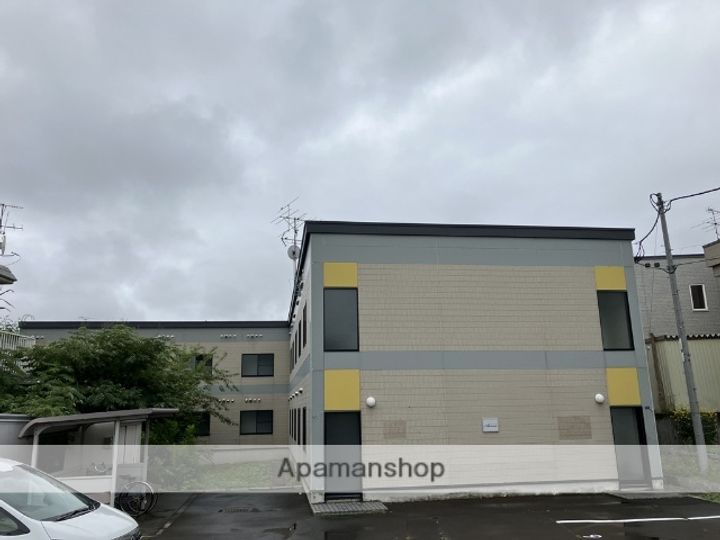 北海道札幌市手稲区富丘二条5丁目の賃貸アパートの外観