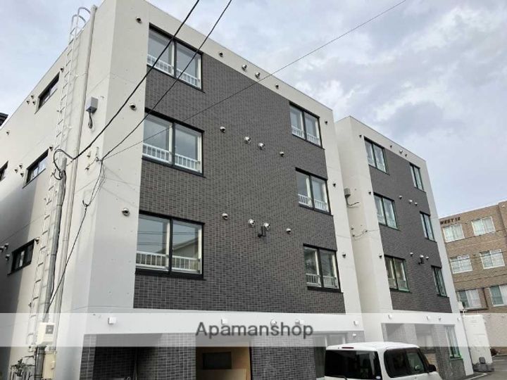 北海道札幌市西区西町北13丁目の賃貸マンションの外観