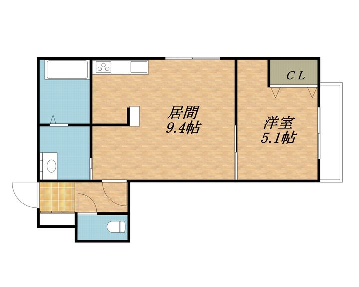 TERRACE K5の間取り