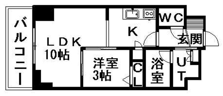 レジディア大通公園の間取り